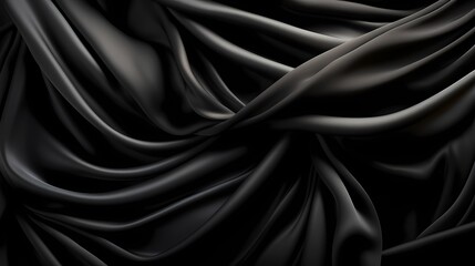 Fototapeta premium A velvety black solid color background