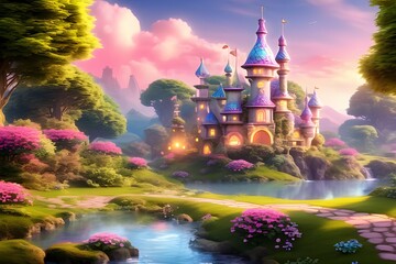 A beautiful fairyland - obrazy, fototapety, plakaty