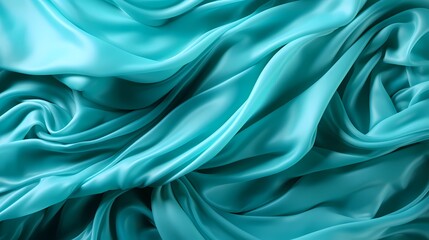 Obraz premium A vibrant aquamarine solid color background