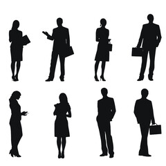 business people Silhouette