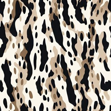 Holstein cow hyde pattern