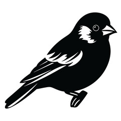 Sparrow silhouette icon