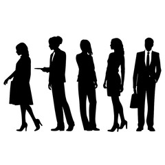 
business people Silhouette