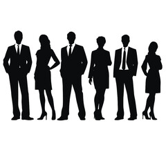 
business people Silhouette