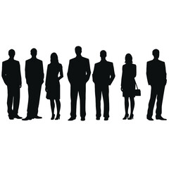 
business people Silhouette