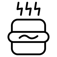 grill line icon