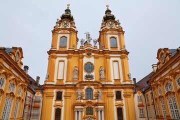 Stift Melk abbey church in Austria