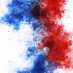 Dust explosion background. Splash of colors smoke dust on white background, abstract pattern.