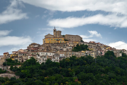Casoli, old town in Abruzzo, Italy