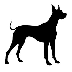 
Great dane silhouette