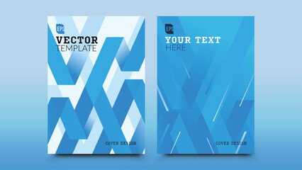 bg_abstract_geoVector graphic background minimalist geometric abstract pattern for business template _blue