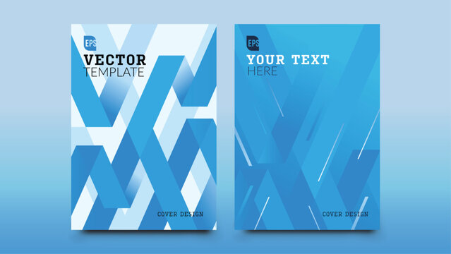 bg_abstract_geoVector graphic background minimalist geometric abstract pattern for business template _blue