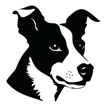 recommend clip art: 
Jack Russell Terrier dog silhouette illustration