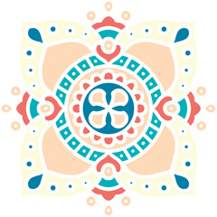 Illustration abstract flower