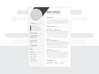 New Premium resume printing Design,