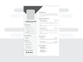 New Premium resume printing Design,