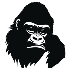gorilla silhouette