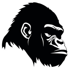 gorilla silhouette