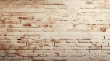 The background of the brick wall is in Cream color.