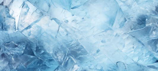 Obraz premium Abstract Texture of Broken Ice Crystals