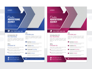 Modern Business Flyer Template Design