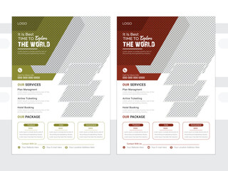 Vector a travel poster for travel shows a picture of a beach and the words travel design.