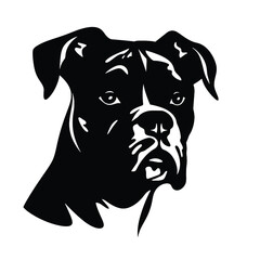boxer Silhouette 
