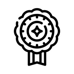 medal line icon