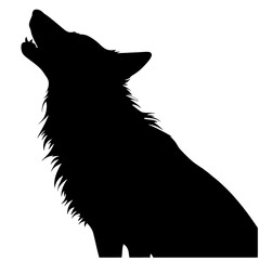 
wolf silhouette