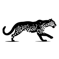 cheetah silhouette
