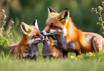 red fox cub