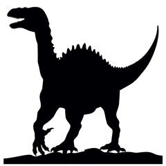 tyrannosaurus dinosaur vector illustration © vectorcyan