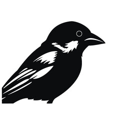 Sparrow silhouette icon