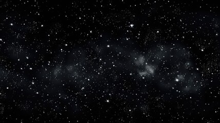 The background of the starry sky is in Black color