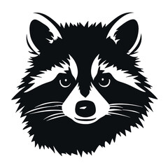 Raccoon silhouette
