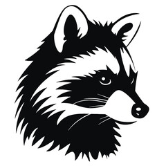 Raccoon silhouette
