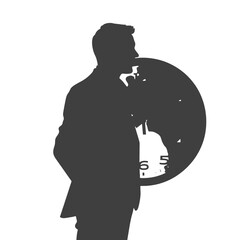 silhouette of a person