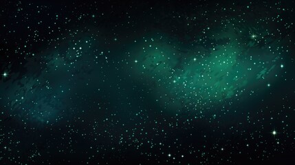 The background of the starry sky is in Dark Green color.