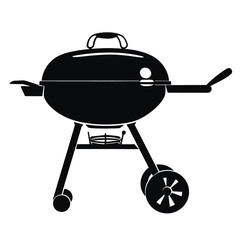 barbecue grill isolated on white