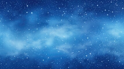 Fototapeta premium The background of the starry sky is in Sky Blue color.