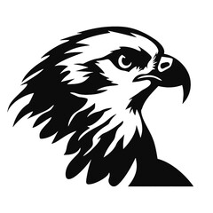 eagle head silhouette