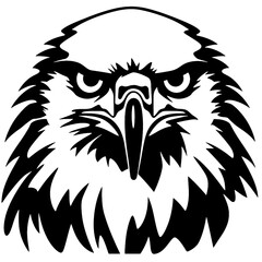eagle head vector