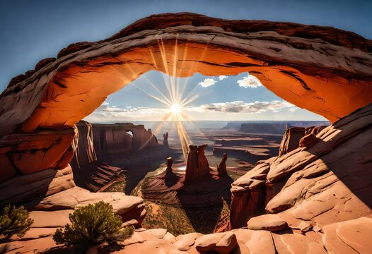 delicate arch in park