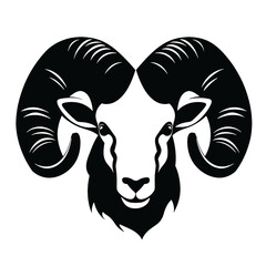 Ram  silhouette  
