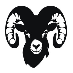 Ram  silhouette