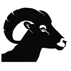 Ram  silhouette