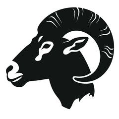 Ram  silhouette