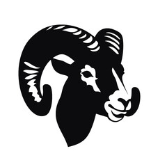Ram  silhouette