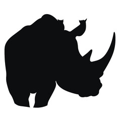 rhino silhouette
