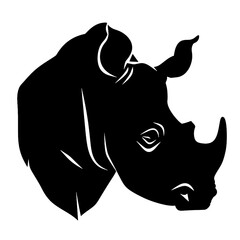 rhino silhouette  